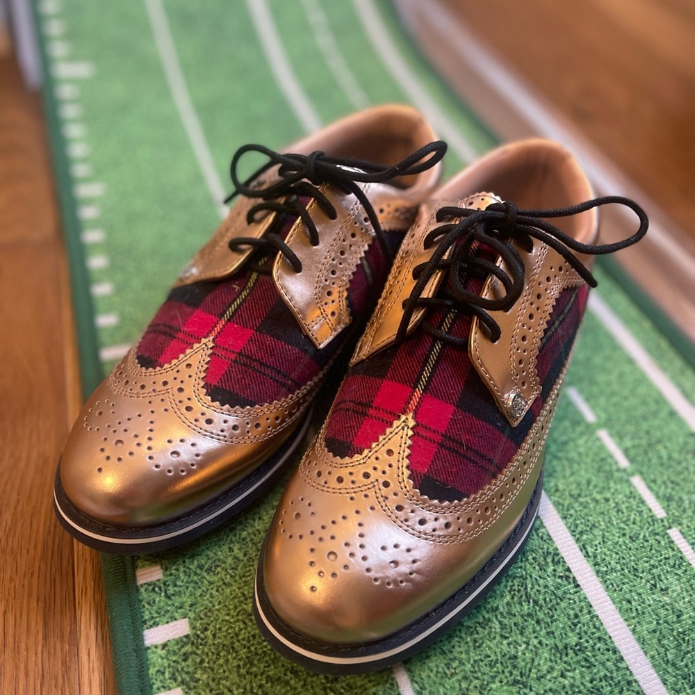 G/Fore tartan gallivanter golf shoe. Winter 2018 - unworn.